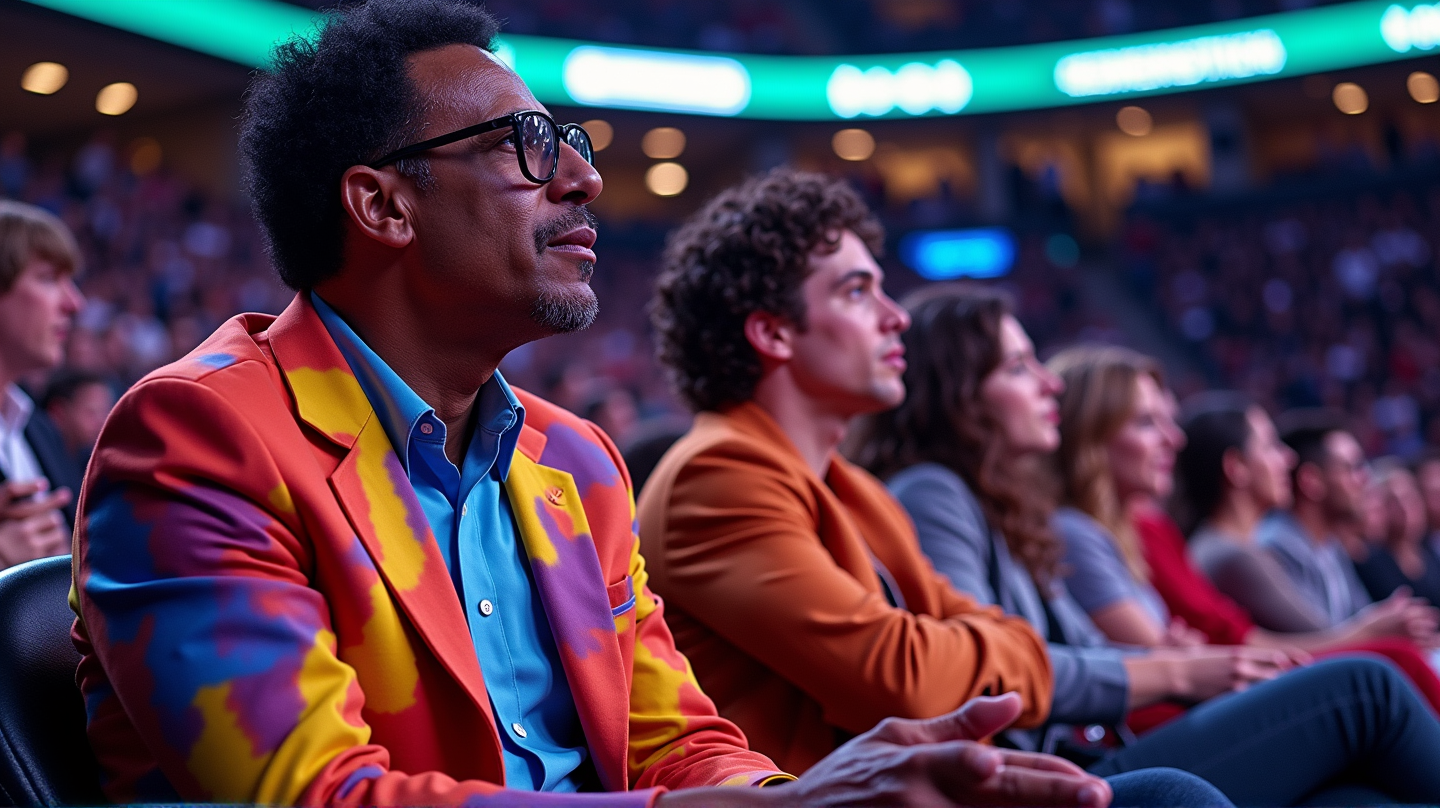 Les Stars d'Hollywood Illuminent le Madison Square Garden pour le Match 6