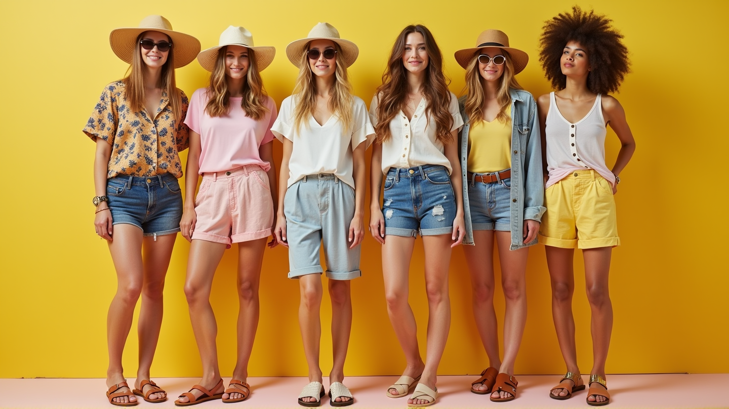 Les célébrités adoptent les vibrations estivales avec des shorts et des Birkenstocks