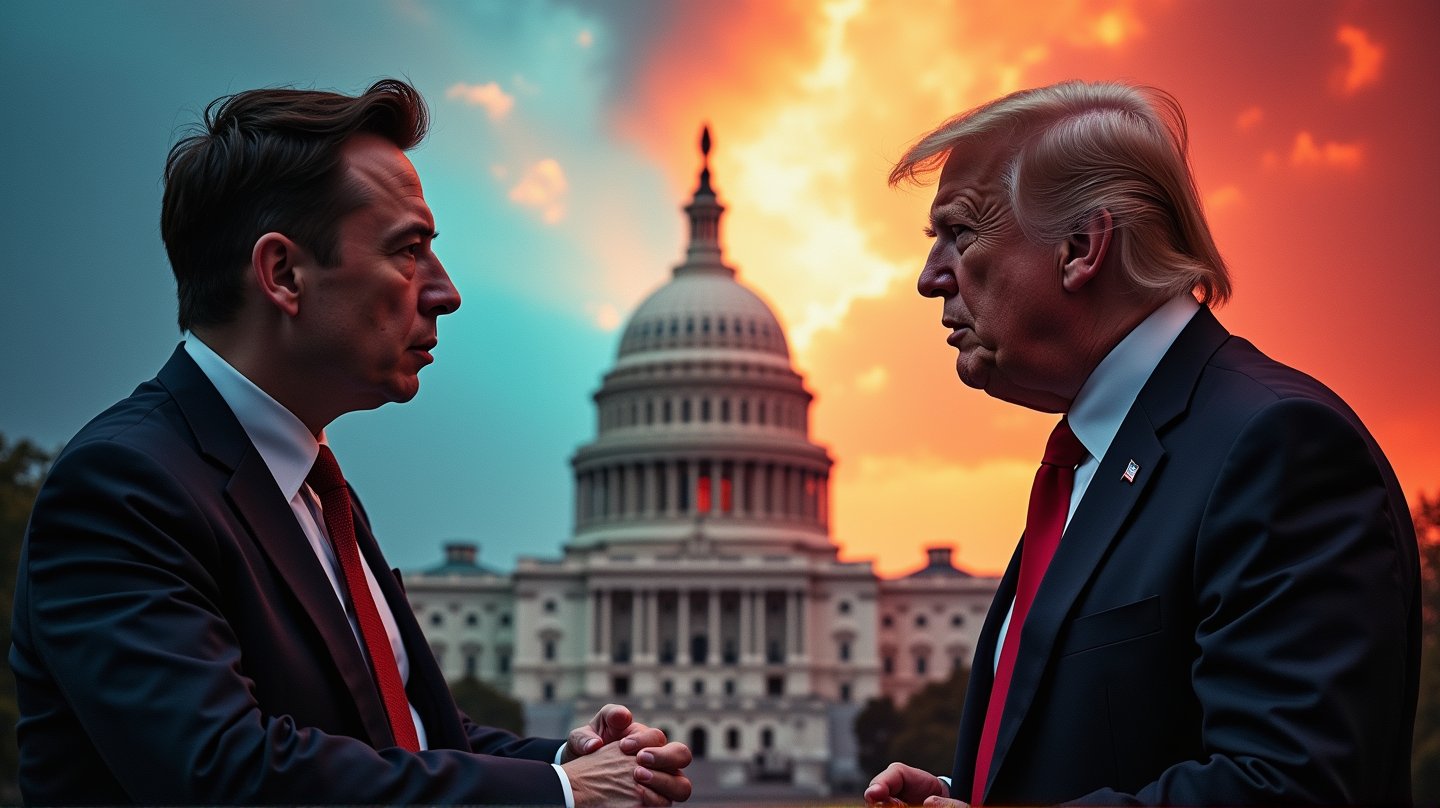 Elon Musk se Démarque de Trump et Déclare la Guerre au Megabill Républicain