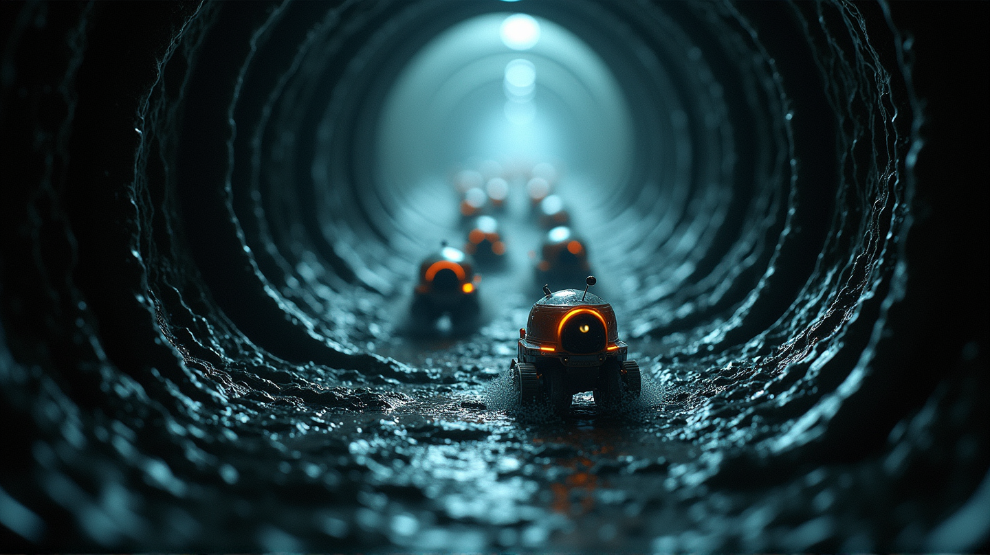 Des robots minuscules révolutionnent la lutte contre les fuites d'eau souterraines