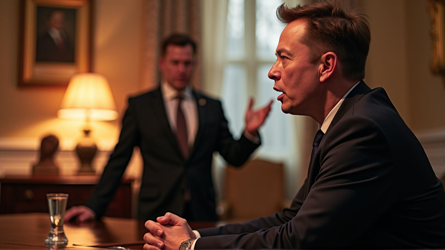 L'attaque cinglante d'Elon Musk contre un conseiller de Trump déclenche un drame à la Maison-Blanche