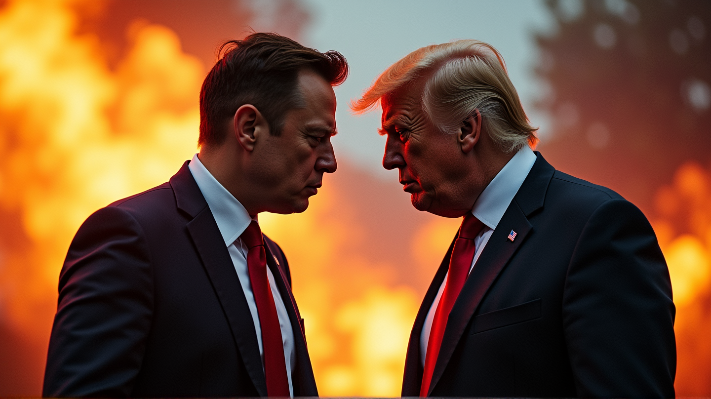Démêler la Rupture du Bromance Musk-Trump