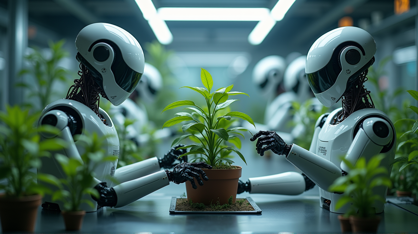 Révolutionner la Bioingénierie Végétale avec des Laboratoires Robotisés