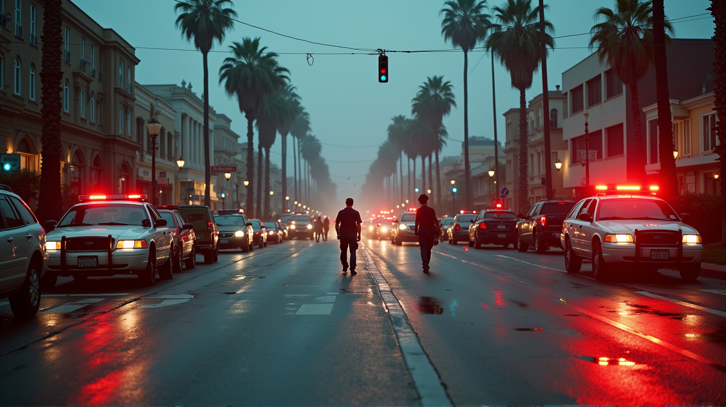 Chaos à Hollywood : Incident de Fusillade Entraîne une Hospitalisation