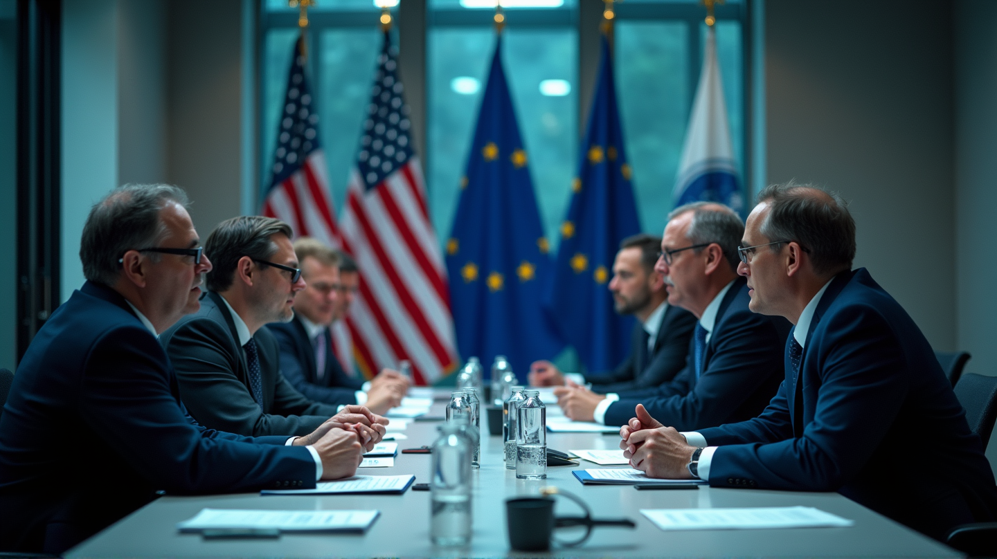Les Lois Technologiques Puissantes de l'UE Attirent l'Ire de Trump au Milieu des Tensions USA-UE