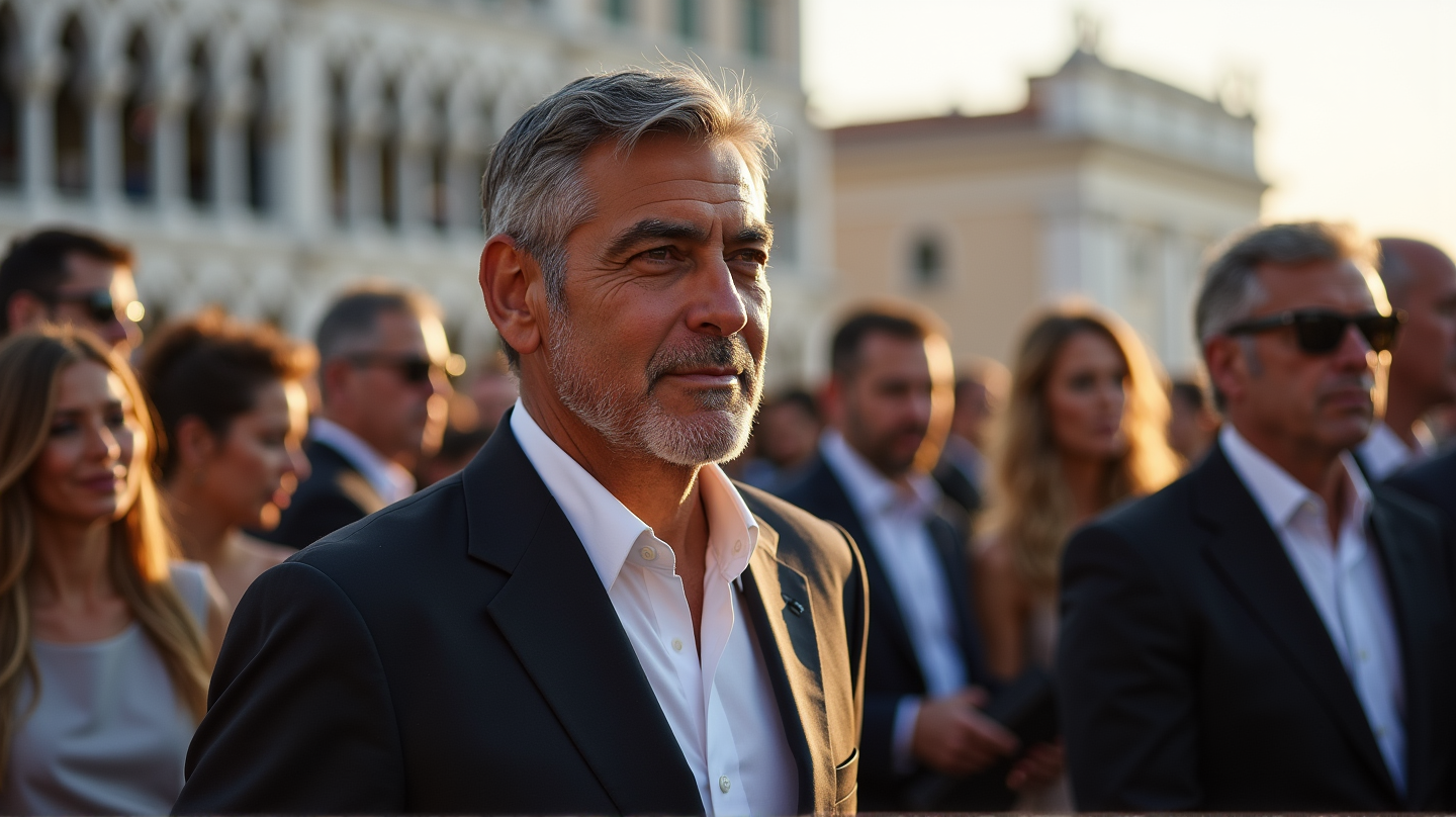 La pause inattendue de George Clooney : Les plans festivaliers modifiés à Venise