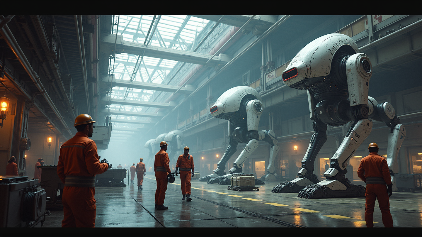 Révolution Robotique dans les Chantiers Navals : Un Accord Pionnier pour l'Intégration des Humanoïdes