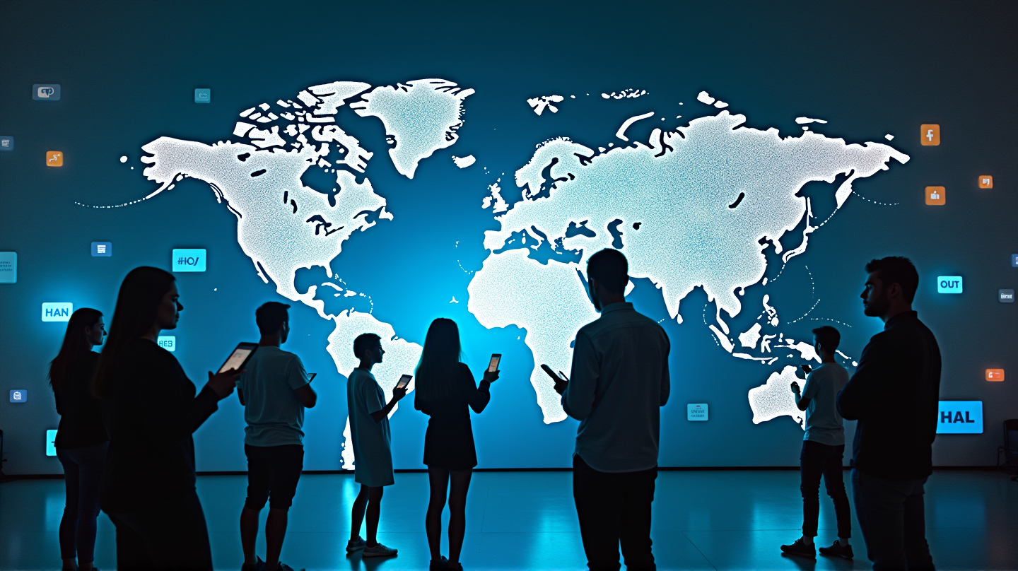 Engagement sur les réseaux sociaux en plein essor : Plus de 2/3 du monde se connecte !
