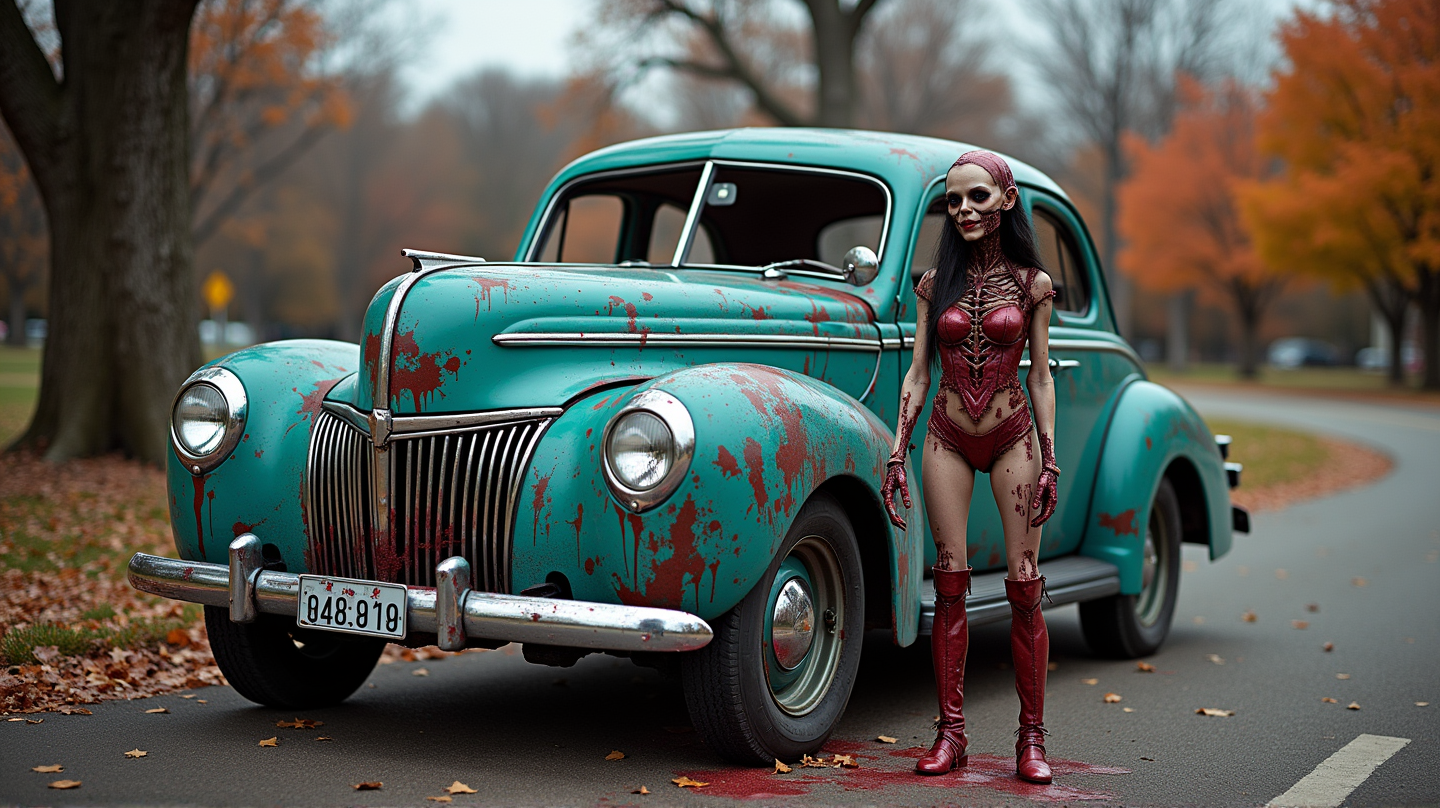 Une Démonstration d'Halloween pour les Âges : Quand les Robots et la Créativité se Heurtent