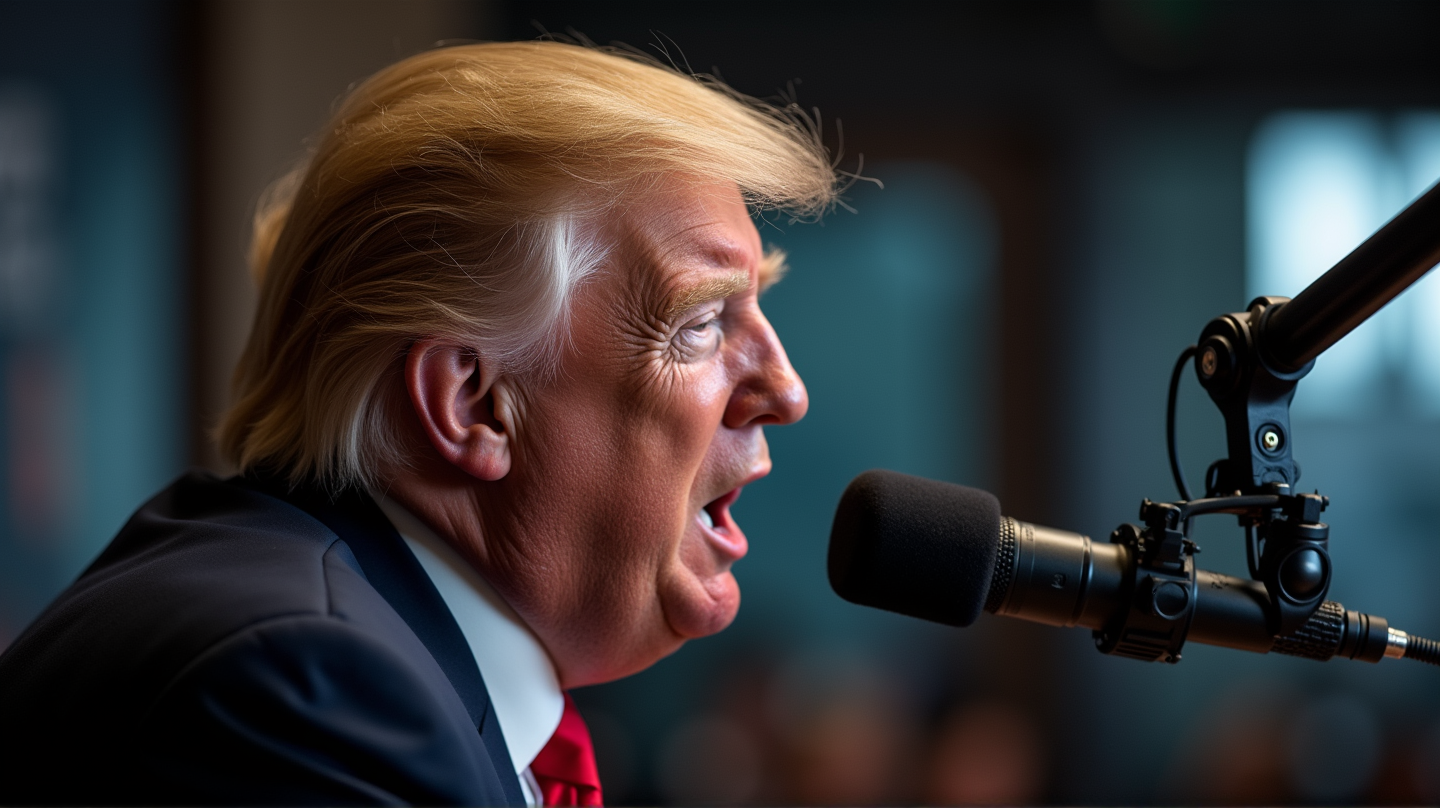 Trump Clarifie Ses Commentaires Controversés sur les Réseaux Sociaux Concernant les Démocrates