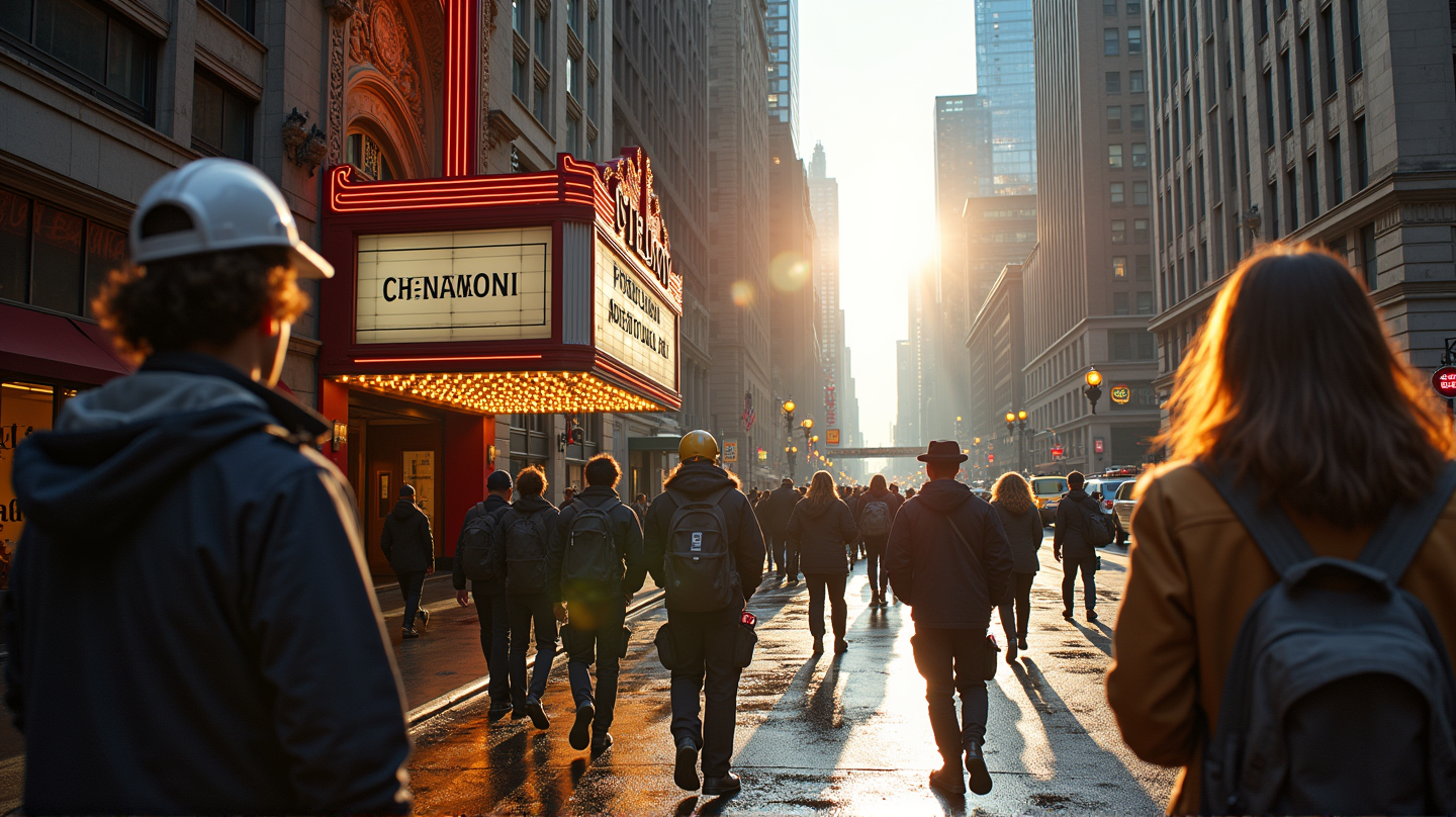 Évacuation du Théâtre Hollywood : Comment une Fuite de Gaz a Interrompu la Magie du Cinéma