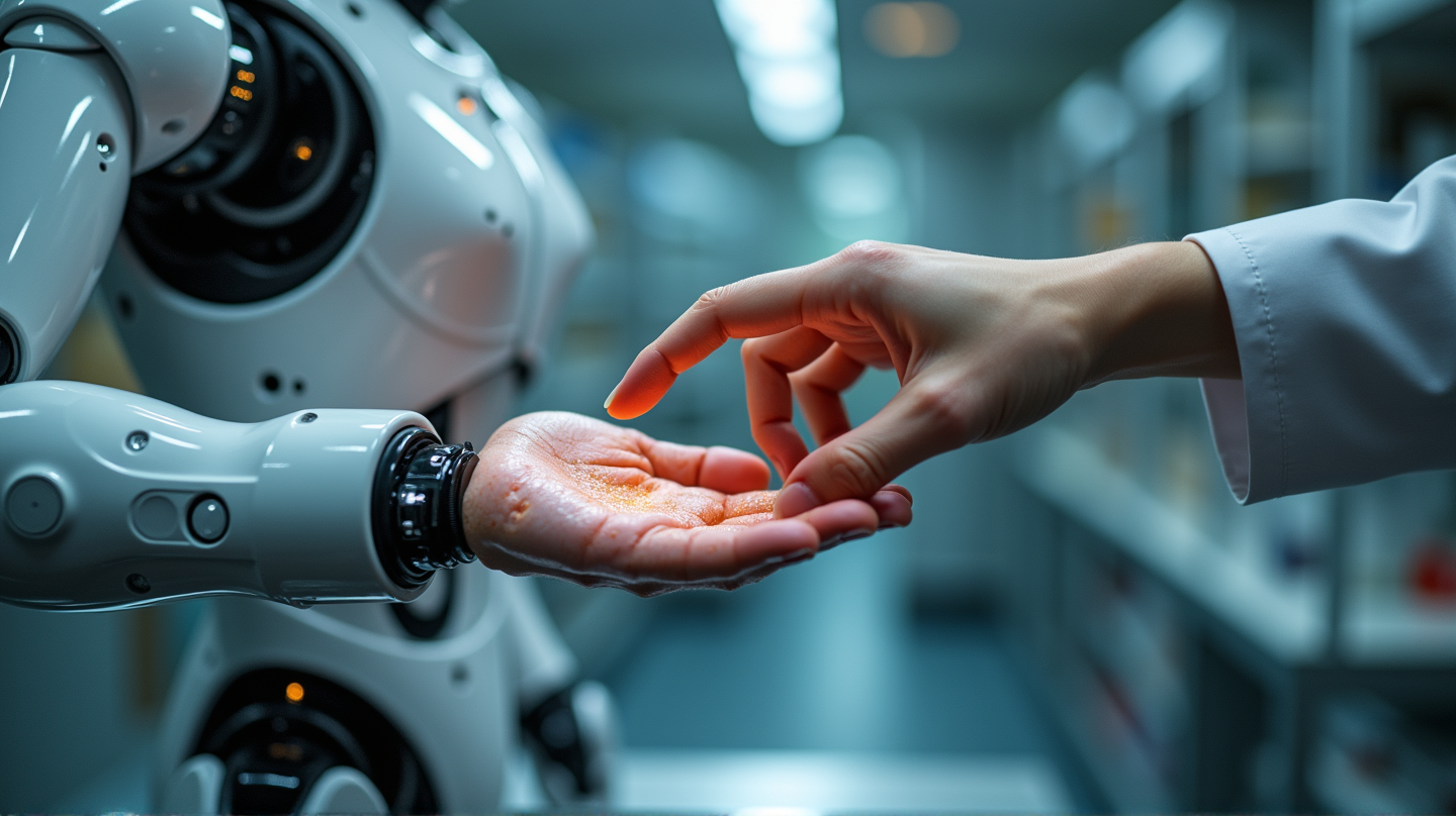 Les Complexités du Toucher Humain : Pourquoi les Robots Peinent à le Reproduire