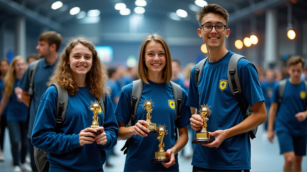 Un Avenir Prometteur : Les Équipes de Robotique Jeunesse du Connecticut Brillent sur la Scène Nationale