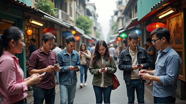 Le Vietnam atteint une position de choix dans l'utilisation mondiale des réseaux sociaux