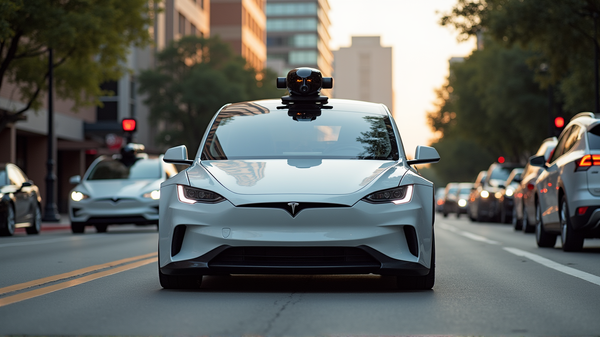 Les Robotaxis Futuristes d'Elon Musk Parcourent les Rues d'Austin