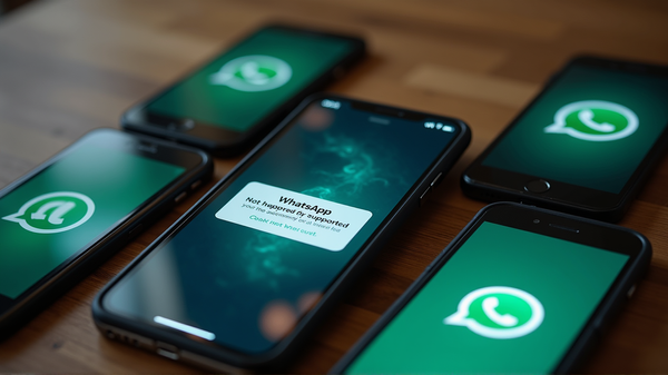 Mise à jour de WhatsApp : les anciens modèles délaissés