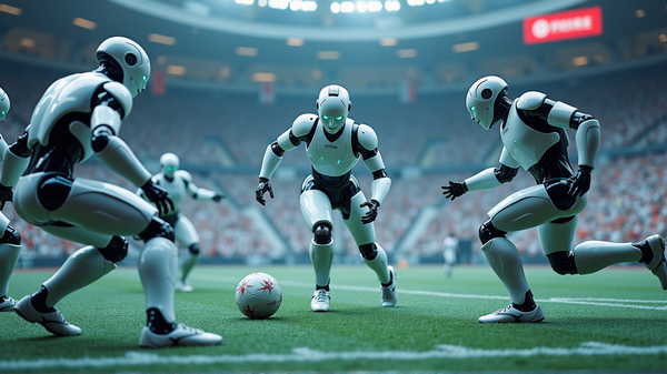 Triomphe Robotique : Le Football Autonome 3v3 AI de Chine Dévoilé