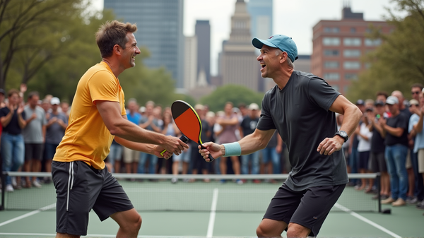 La Fête de Pickleball des Frères Baldwin : Un Événement Caritatif avec des Célébrités à New York