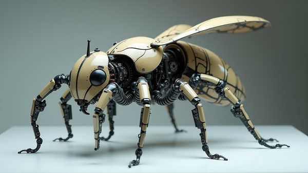 Un Mécanisme Électromagnétique Inspiré des Muscles Révolutionne les Robots Insectes