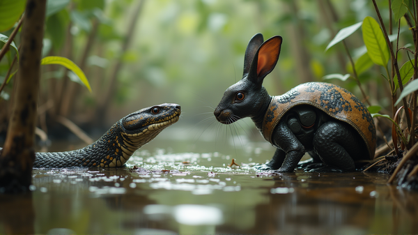 Lapins Robotiques : Solution Innovante Contre les Pythons en Floride