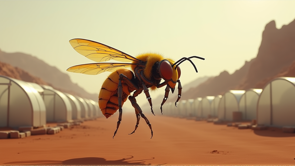 L'abeille robotique du MIT : Un avenir bourdonnant pour la pollinisation sur Mars