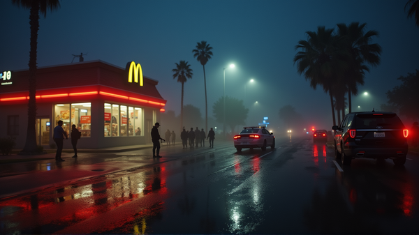 Tir Tragique Devant un McDonald's à East Hollywood : Un Décès