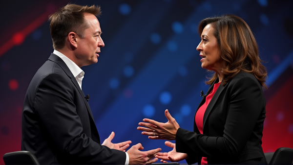 Elon Musk met en avant l'ironie dans la position de Kamala Harris sur la censure