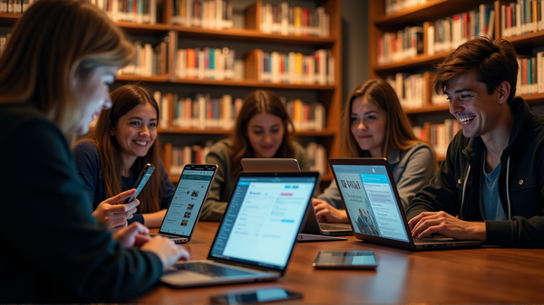 Découvrez la Magie des Livres : Suivez le Nouveau Réseau Social de la Bibliothèque de Garden City !
