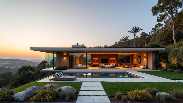 Découvrez l'Attrait d'un Bijou du Milieu du Siècle à Hollywood Hills