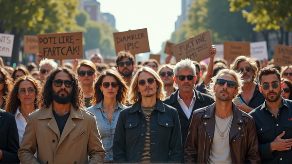 Les Célébrités Ravivent un Comité Historique pour Défendre les Droits à la Liberté d'Expression