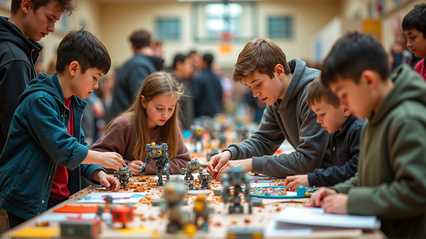 Foire artisanale de Brewer High : Un coup de pouce communautaire pour la robotique