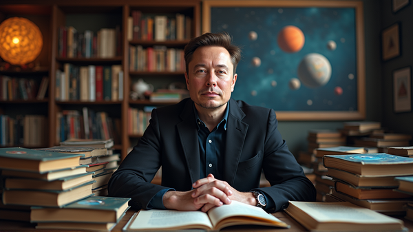 L'univers d'Elon Musk : Entre Livres et Milliardaires