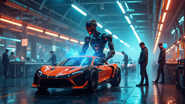 Révolution dans la Production Automobile : L'Avènement des Humanoïdes et de l'IA