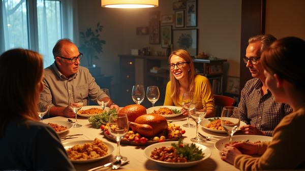 Dégustez les astuces de l'IA : La table de Thanksgiving devient numérique